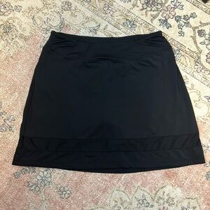 Pin Seeker Black Performance Golf Skort Sz M